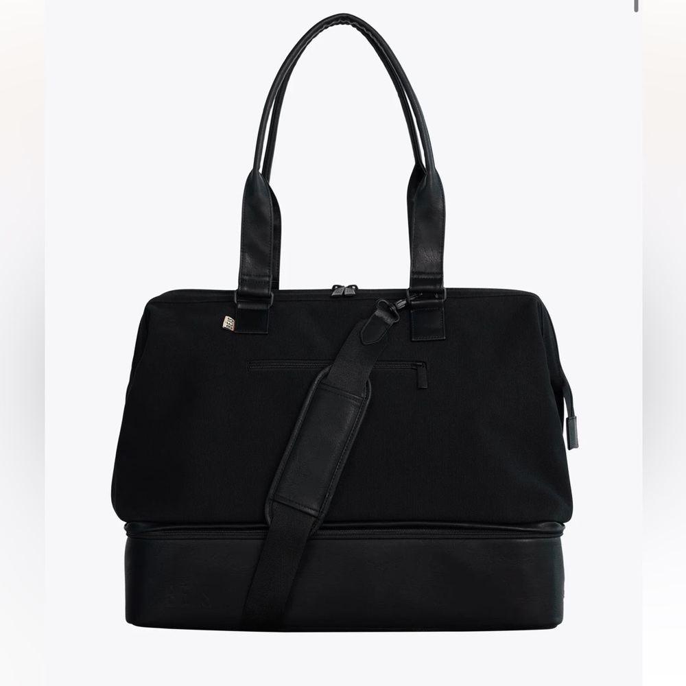 BEIS Black Weekender Travel Bag